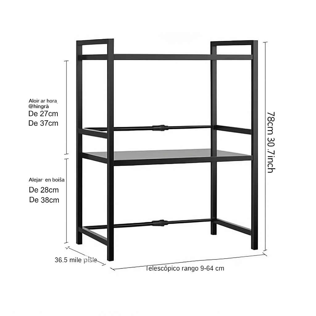 SoporteCocina Max - Organización y estética