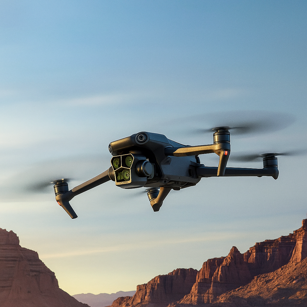 Dron 4K Lánus con Triple Cámara